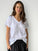 ellie top v neck-white linen Apparel