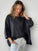 marita top - black linen Apparel