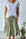 lola skirt - sage linen Apparel