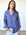 erika shirt-cornflower linen Apparel