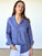 erika shirt-cornflower linen Apparel