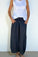 jackie pant - charcoal linen Apparel