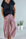 jackie pants - dusty rose linen Apparel