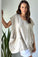 melrose top - natural linen Apparel