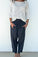 frankie pant -charcoal linen Apparel