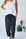 frankie pants - black linen Apparel