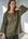 april top - army linen Apparel