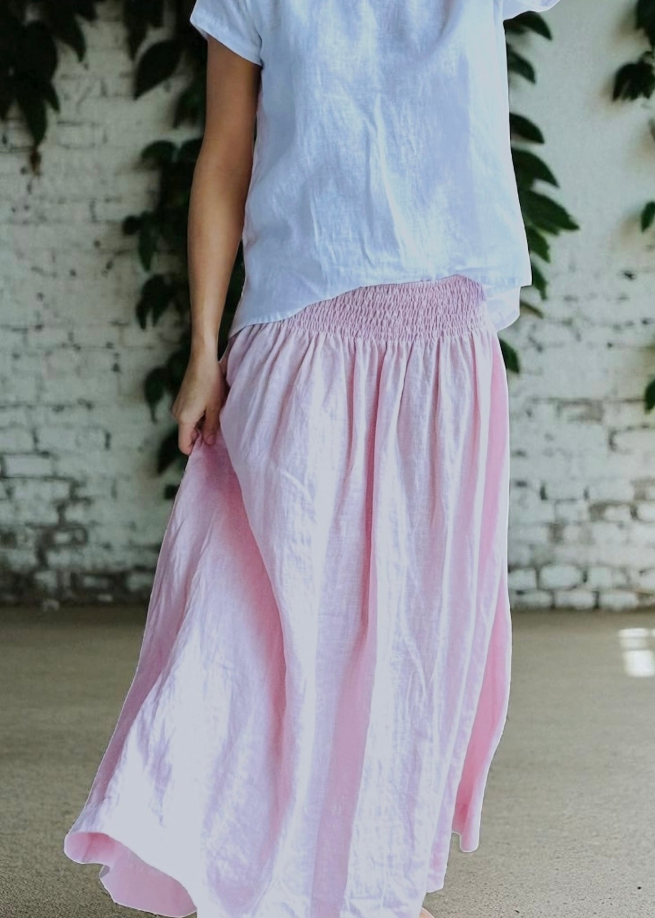 lulu skirt - soft pink Apparel