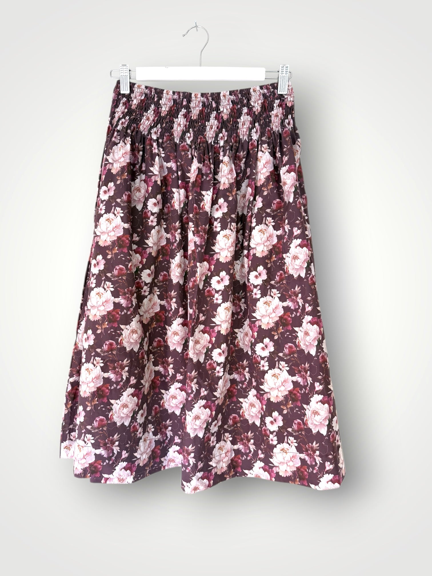 lola skirt - soft merlot rose cotton Apparel