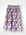 lola skirt - purple floral cotton Apparel