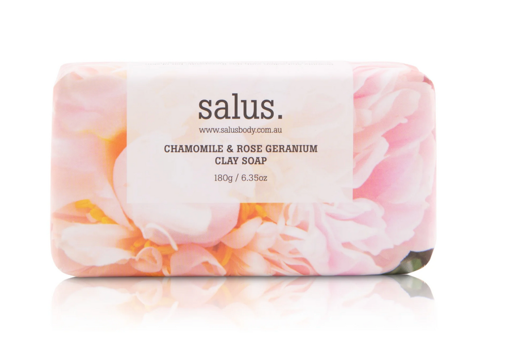 Salus -chamomile & rose geranium clay soap General