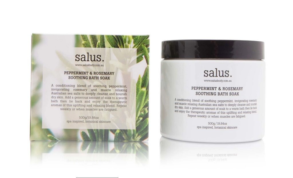 Salus - peppermint & rosemary soothing bath soak Beauty & Pamper