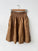 zoe skirt - caramel linen Apparel
